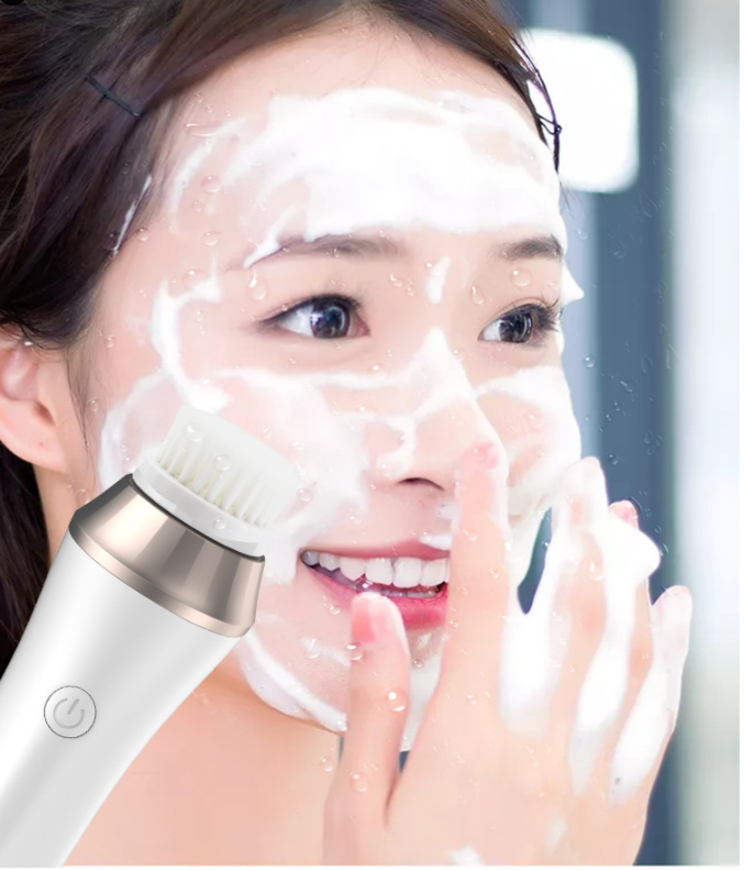 Electric Face Cleansing Brush for Deep Skin Cleaning